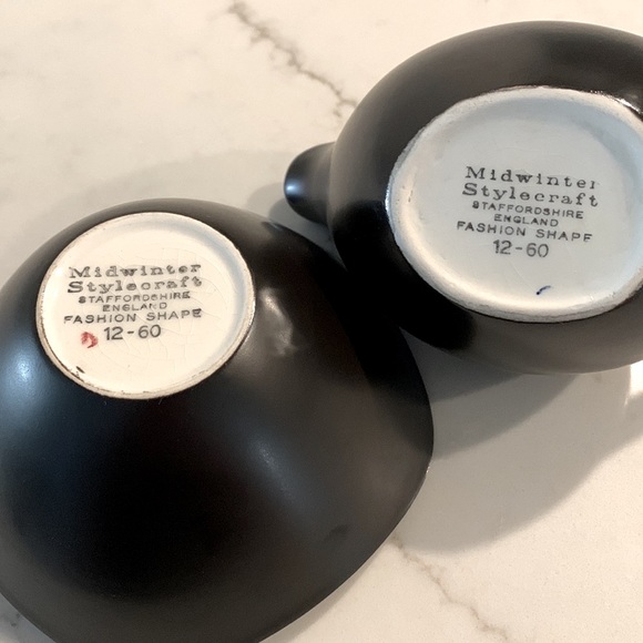 💙 Vintage Black Tea Set Bundle - Picture 8 of 9